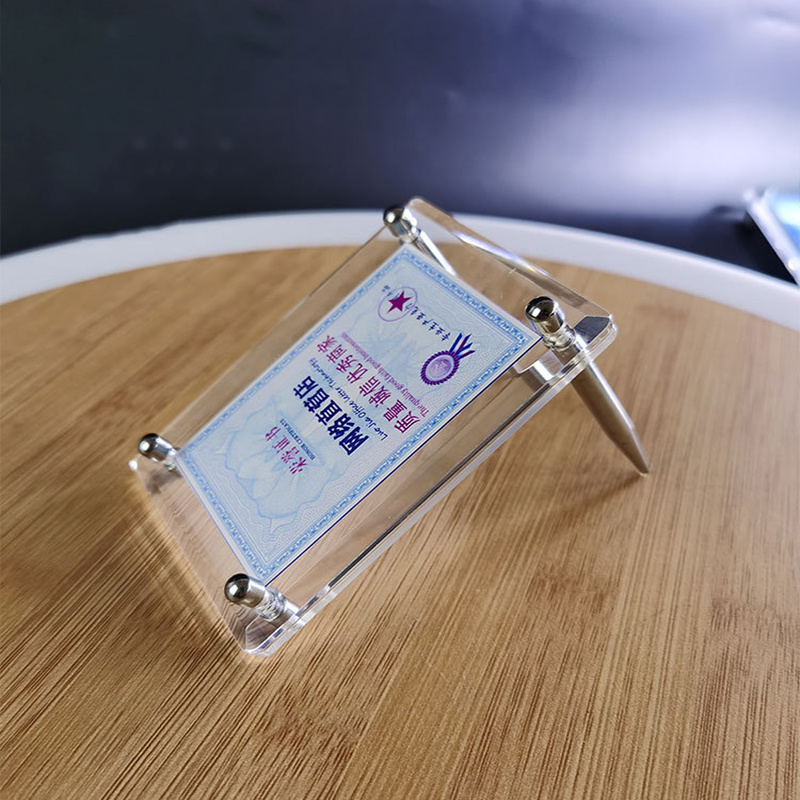 Factory supply mobile phone acrylic display stands cellphone table acrylic price display holder