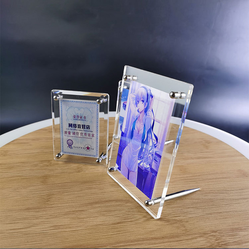 Factory supply mobile phone acrylic display stands cellphone table acrylic price display holder