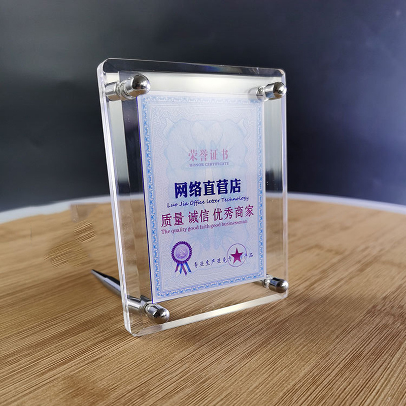 Factory supply mobile phone acrylic display stands cellphone table acrylic price display holder