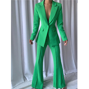 A6570 Luxury Clothing 2 Piece Set Blazer Suit Women'S Suits & Tuxedo