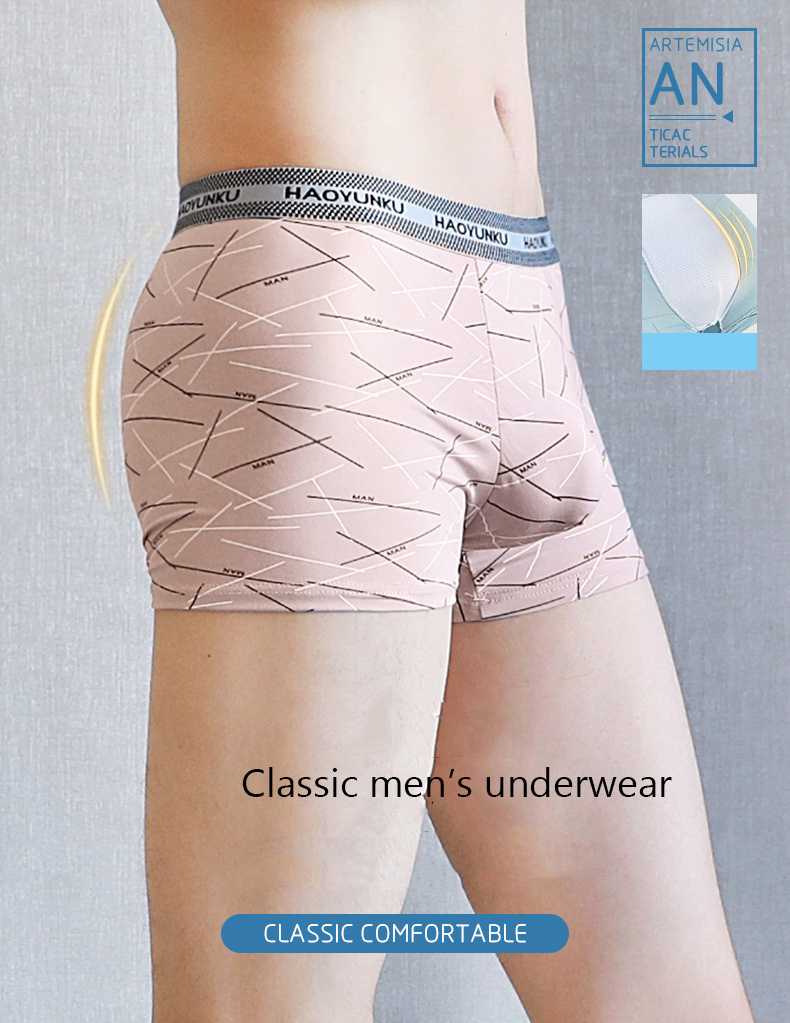 Ladymate ODM/OEM Calzoncillos Boxer transpirables Men's Boxer underpants Comfortable Underwear Men's underwear panty shorts