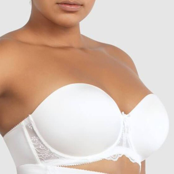 Ladymate ODM/OEM Sujetadores de talla grande Women Full Figure Convertible Full Coverage Strapless Bra Wired Bra plus size bra