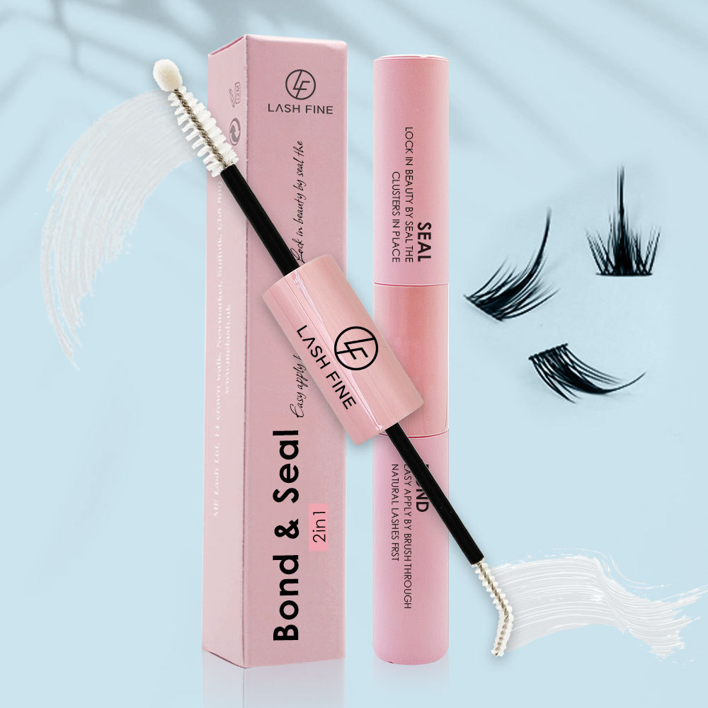 Lash Bond and Seal Super Strong Hold Cluster DIY Lash Glue Remover glue 2-in-1 Eyelash Glue + Seal & Remover