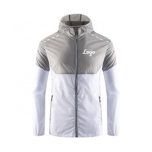 Wholesale Custom Light Weight Outdoor Windbreaker Men Waterproof Running Casual Sports Jacket For Men