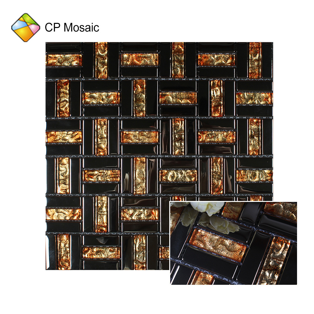 Artisan Glow Purple Mix Rose Gold Glass Mosaic Mural Patterns Art Tile Price In India