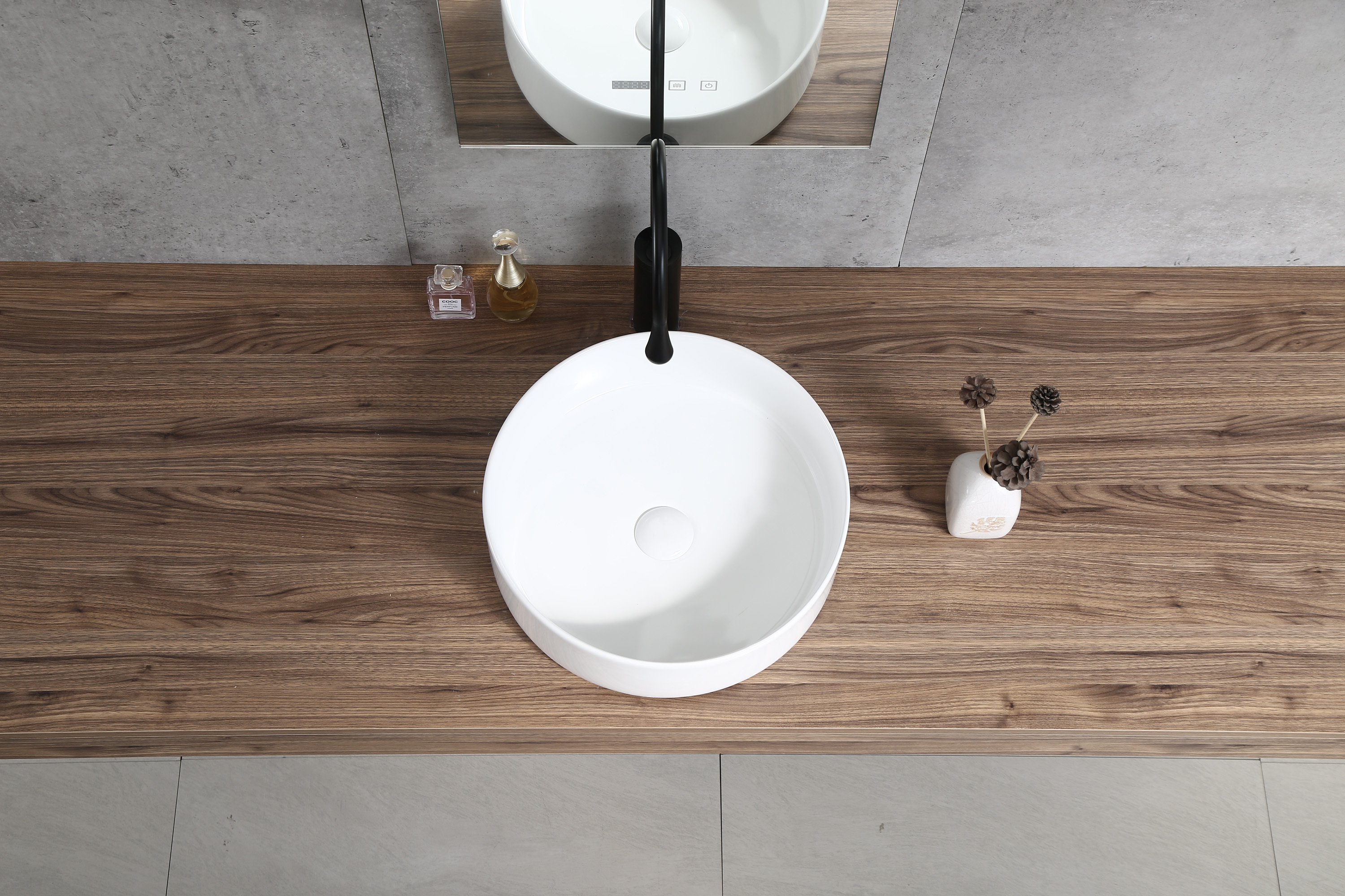 Ceramic Factory High Quality Ceramic Wash Basin Table Top White Wash Hand Sink Wholesale Porcelain Bathroom Basin