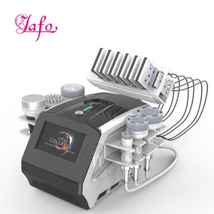 Newest salon 6D lipo rf 80k cavitation slimming machine body cavi rf radio frequency vacuum weight loss slimming machine