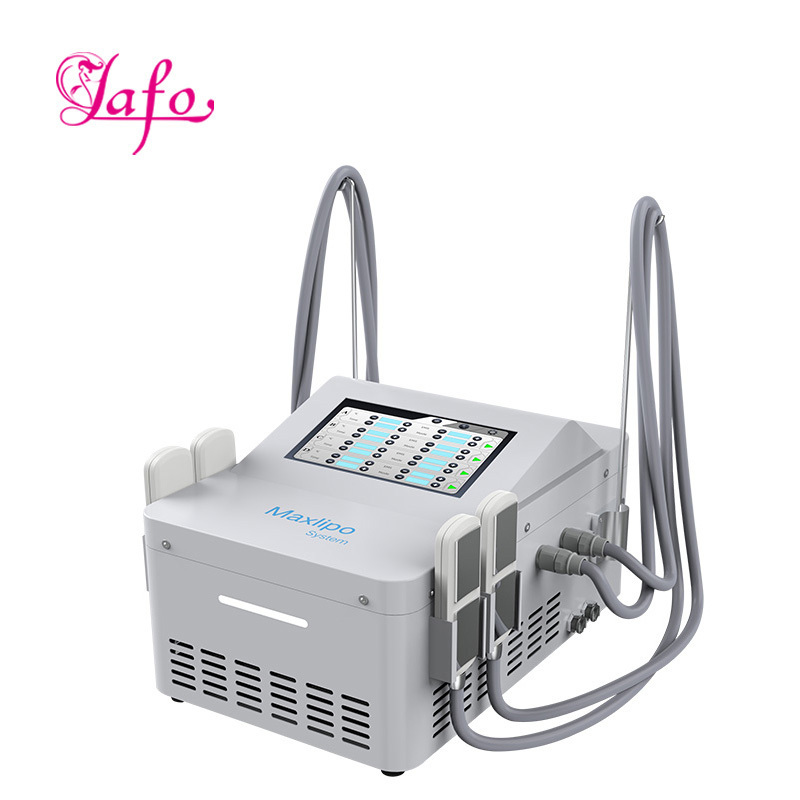 2024 Cryo EMS Plates Pads Fat Reduce Machine Cryoskin Cool Freeze Weight Loss Machine with EMS Cryolipolysis Slimming Machine