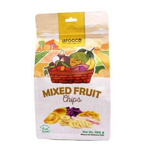 Mixed Fruits Chip 100g Retail Bag Healthy Snack for everyone Support Free Sample for Whole Sale