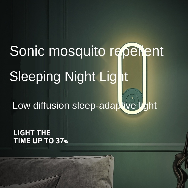 Killing The Mosquitoes Ultrasonic Mosquito  Killer Night Lamp LED Light Anti Mosquito Insect Repeller Light For Home bedroom