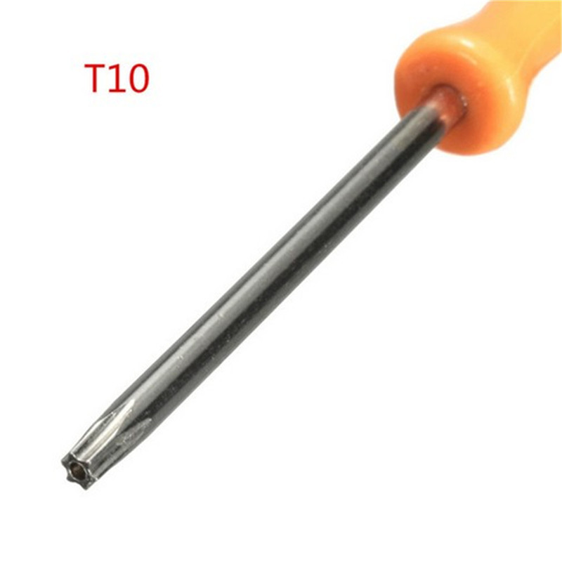 T6 T7 T8 T10 Security Screwdriver mini Torx Screwdriver bit with 45# steel hand tool Repairing screwdriver