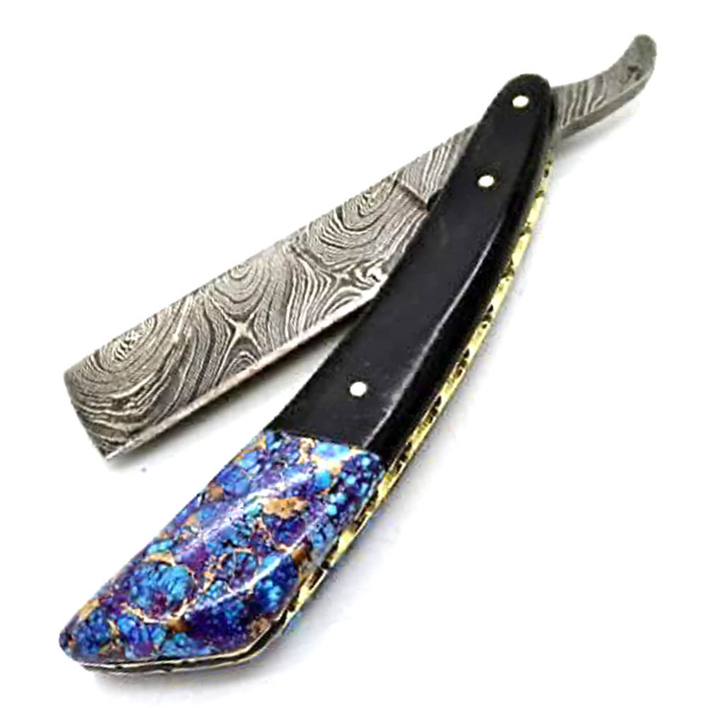 3 In 1 Kitchen Chef Knife Set Hotel Damascus Pattern Stainless Steel Custom Size