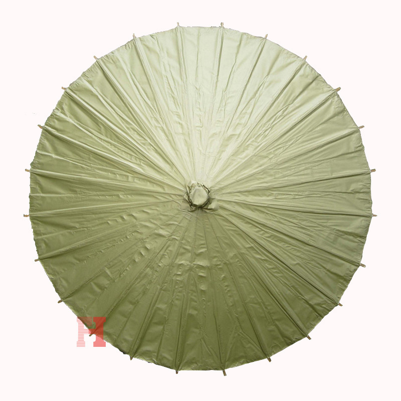 Wholesale High Quality Handmade Indian Oil Paper Bamboo Parasols Graffiti Paper Umbrella