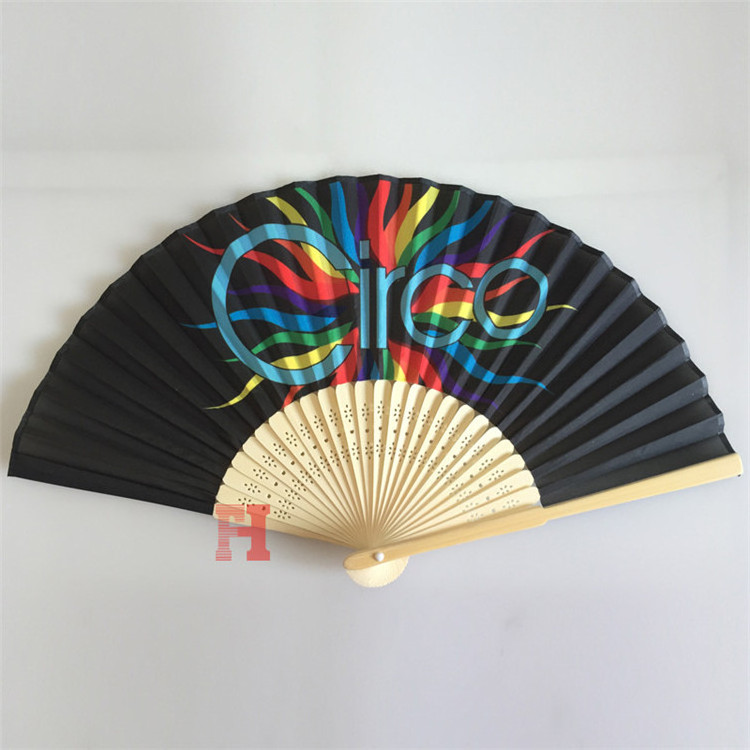 Handmade Decorative Flower Printed Wedding Souvenir Chinese Folding Silk Hand Fan