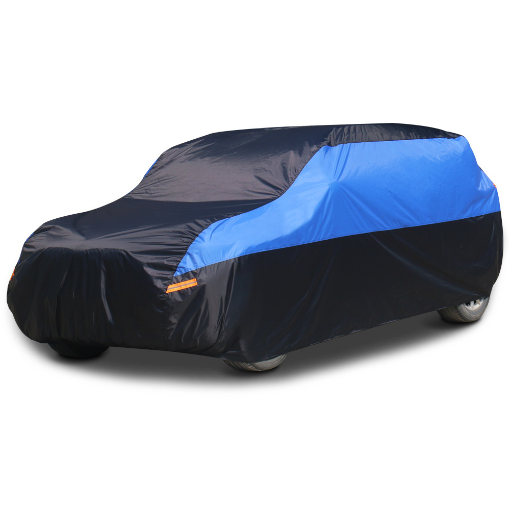 Universal car cover Waterproof Sun Protection Anti UV Rain 190T Polyester Car Body Cover Customized