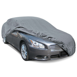 Automatic Car Cover Non-woven Fabric Custom Logo Uv Protection Universal Outdoor Car Cover