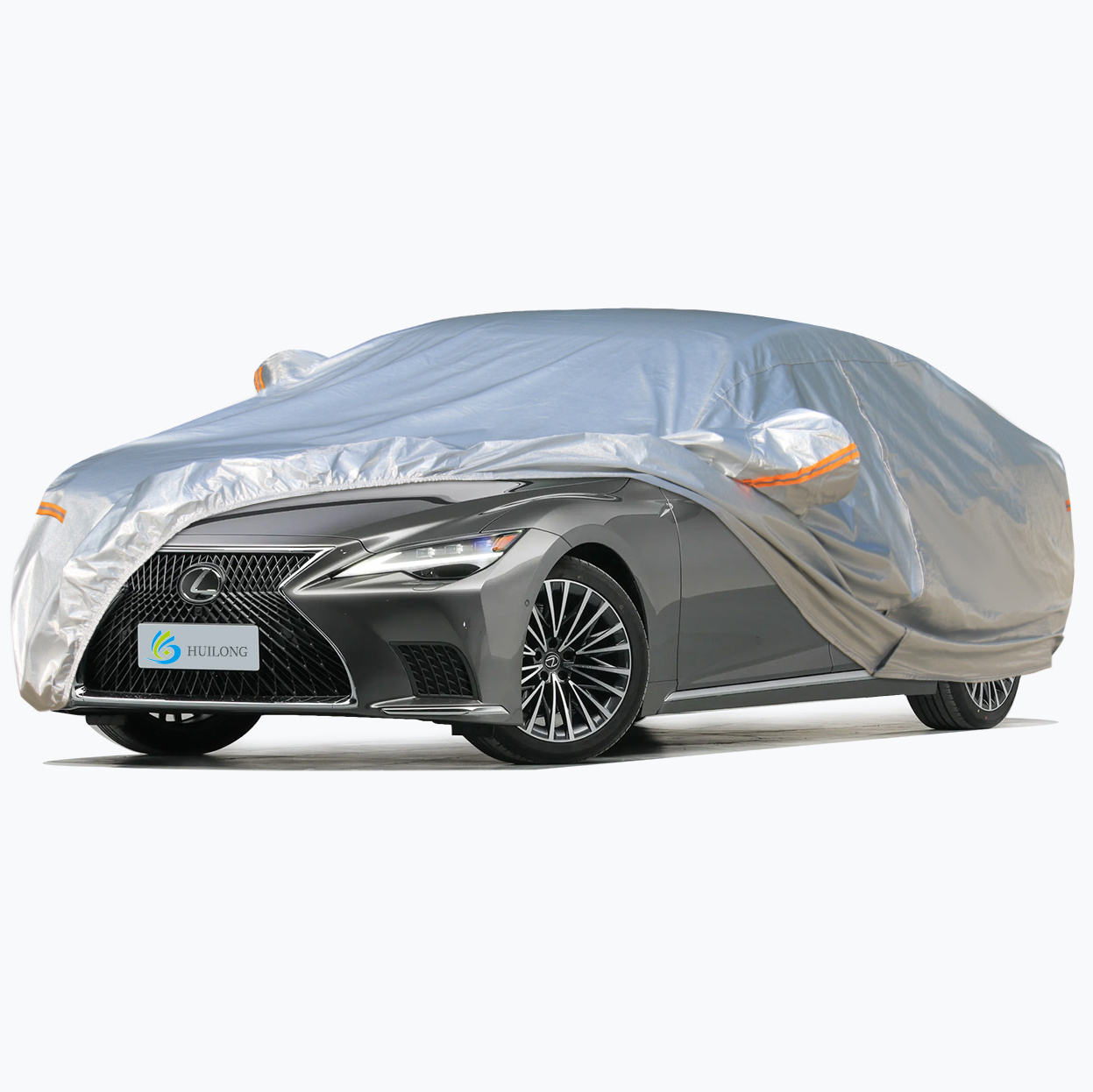 Hatchback sun protection heat resistant luxus car surprise cover body sedan aluminum foil car cover