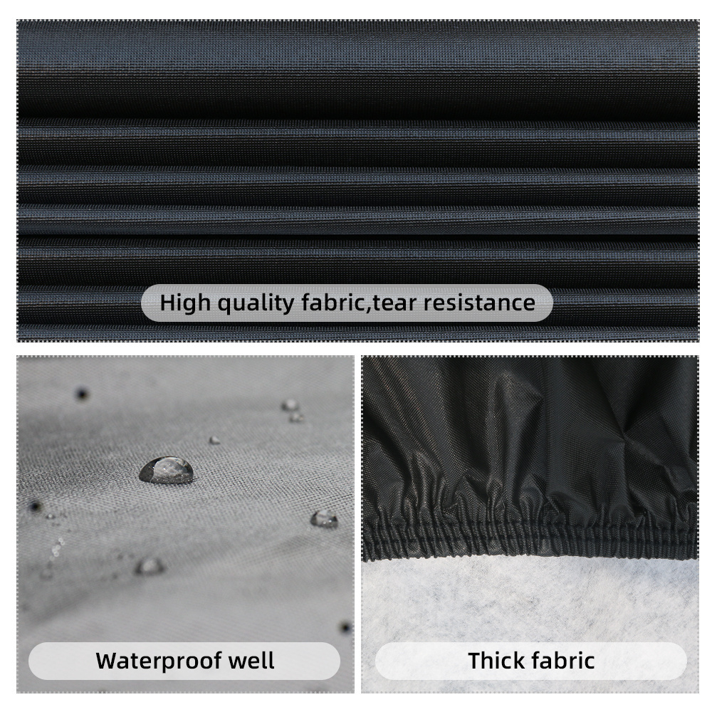 waterproof hail protection car cover black aluminum car cover cloth