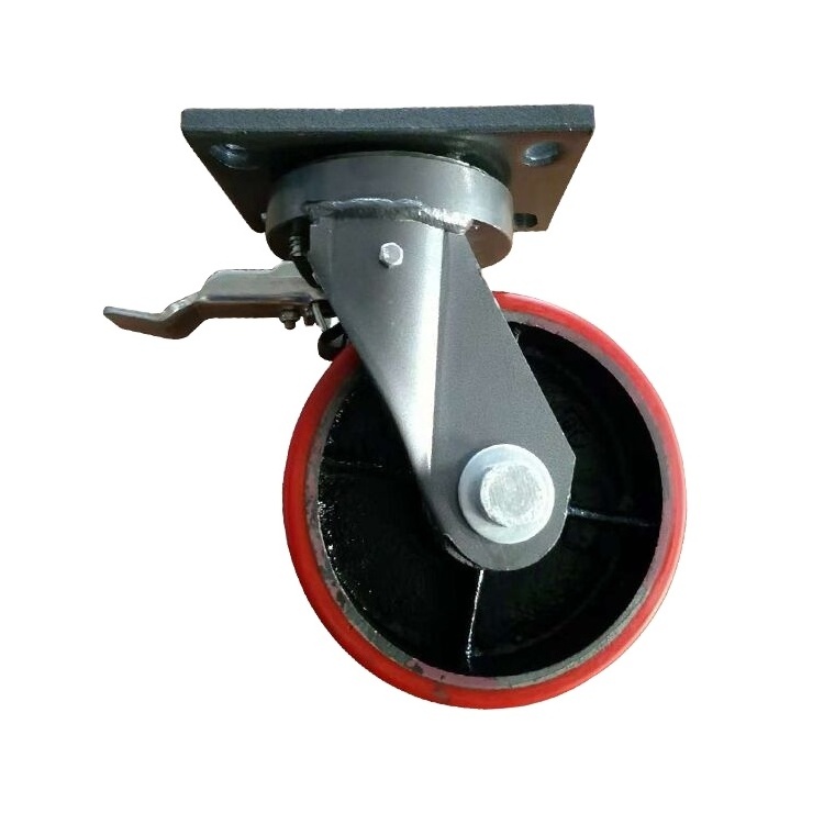 ISO Swivel Shipping Container Caster Wheels with Twist Lock