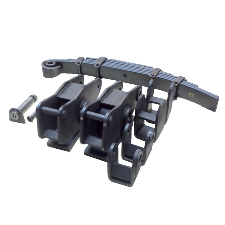 Trailer Single Axle Double Eye Leaf Spring Hanger Kit