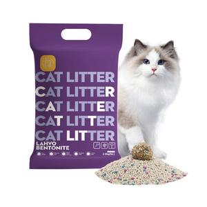 lahvo 5kg 10 kgPet Supplier 20 Kg Bentonite With Activated Carbon - Natural Cat Litter Broken cat litter