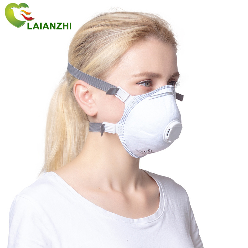 Dust Mask Respirator Cup Style FFP3 Breathing Disposable Face Masks