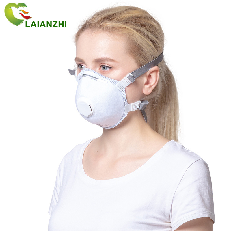 Dust Mask Respirator Cup Style FFP3 Breathing Disposable Face Masks