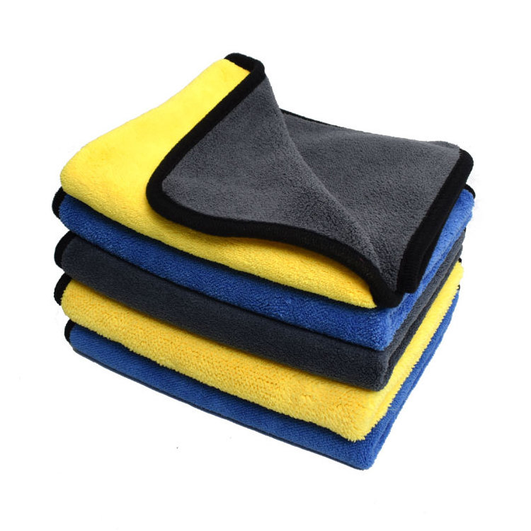 Car Microfiber Towel Premium Microfiber Cleaning Cloth Quick Drying Absorbent Car Cleaning Towel