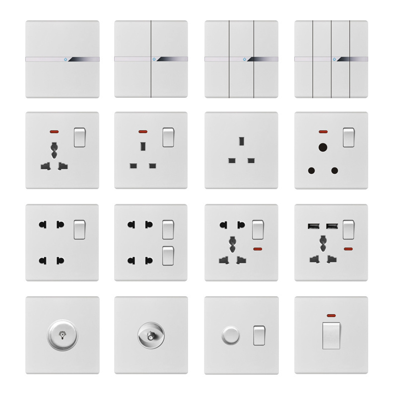 Factory directly wholesale socket high quality power socket waterproof switches and socket