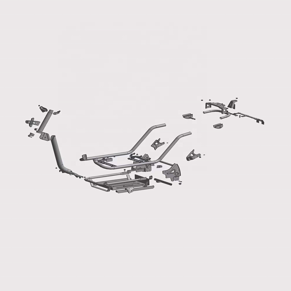 Customized body frame for special motorcycle models OEM ODM