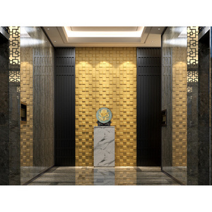 Luxury KTV Theater Home Soft Leather Sound Proof 3D Foam Decoration Interior Wall Panels