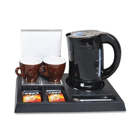 Hotel Guestroom ABS welcome tray /welcome kettle set / electric kettle tray