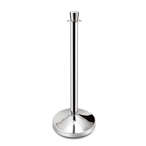 Crowd Control Stanchion Barrier Stand 201 Stainless Steel  Post Queue