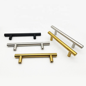 High Quality Stainless Steel Hollow T bar Pull Handle For Kitchen Cabinet