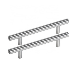 High Quality Hollow Bulk stainless steel kitchen hardware cabinet door 64 MM handle for furniture