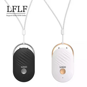 OEM USB Anion Oxygen Bar Auto Odor Eliminator Necklace Air Cleaner negative ion wearable Air Purifier outdoor portable