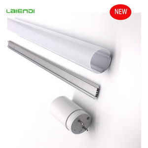 Led Tube Fluorescent Reflector Round Light Diffuser Polycarbonate Opal Cover