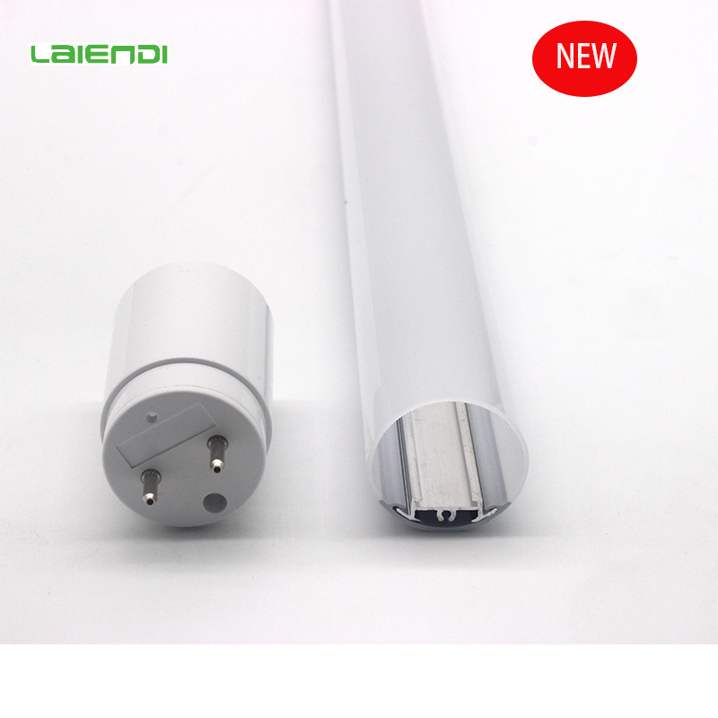 Led Tube Fluorescent Reflector Round Light Diffuser Polycarbonate Opal Cover