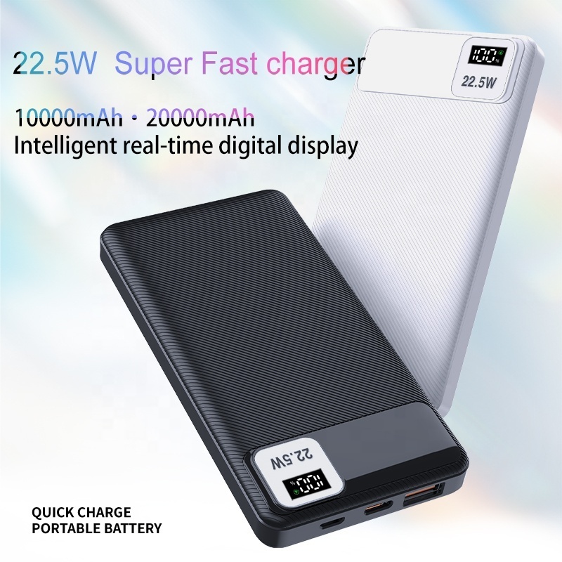 2023 Best Selling Products Power Bank 10000mAh 20000mAh With High Capacity Outdoor Travel Portable Fast Charging Use For iphone