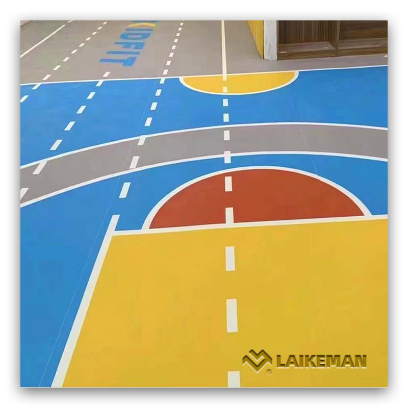 Anti slip Basketball Flooring Indoor Outdoor Sports Court Pp Tiles Outdoor Badminton Wood Floor Cheap