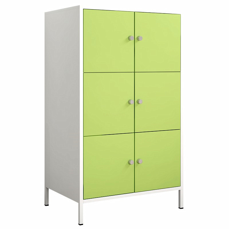 LAKSHYO  Modern Half height 6 doors closet bedroom furniture storage cabinet for living room