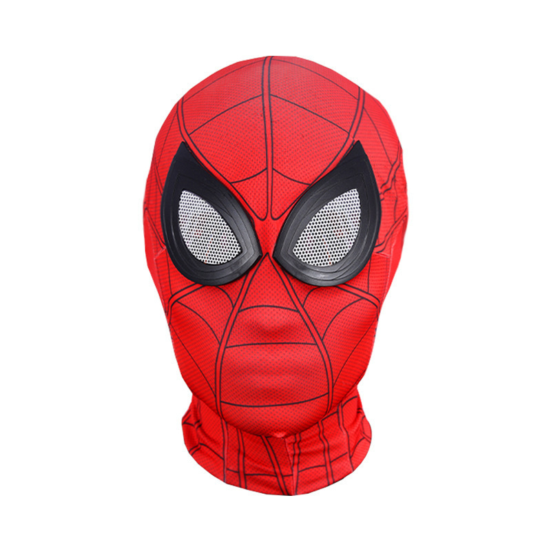 Cosplay Party Face Cover Masquerade Party Superhero Spiderman Headgear Breathable Halloween Party Cosplay Spiderman Mask