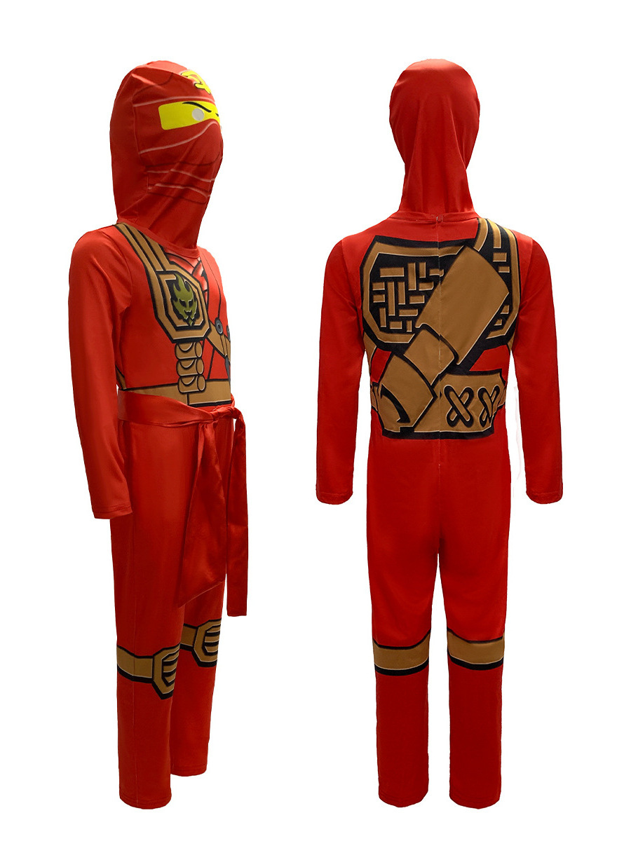 Zephyin Kids Anime Costumes Ninja Jumpsuit Cosplay Halloween Kids Clothing Wholesale Performance Costume For Boys