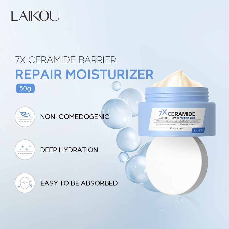 Whitening 50g Fade Spots Cream Lighten Blemishes face cream LAIKOU 7X Ceramide Barrier Repair Moisturizer