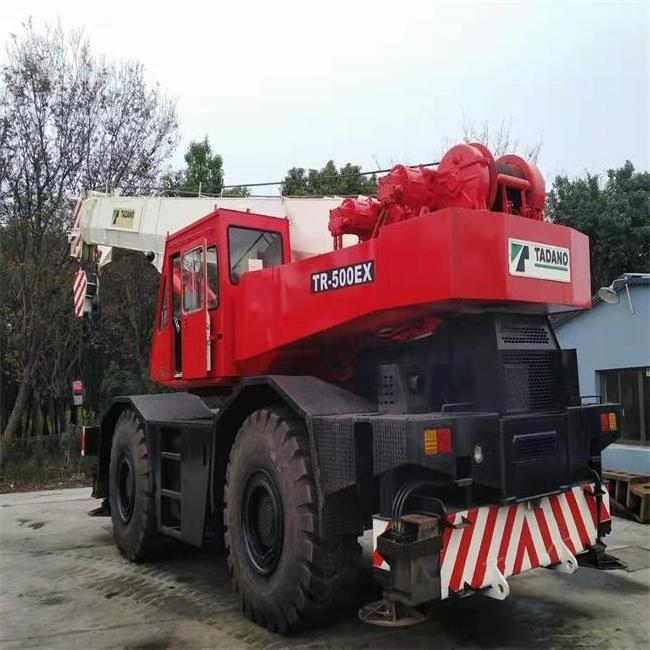 Best price used TADANO TR-500EX 50 tons rough terrain crane for sale