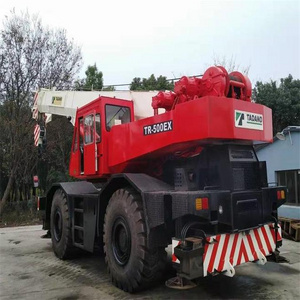 Best price used TADANO TR-500EX 50 tons rough terrain crane for sale