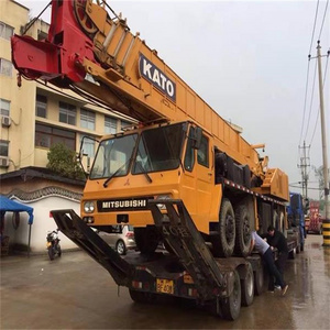 Very good condition used KATO NK-500E-v 50 tons truck mounted crane for sale