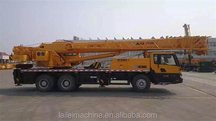 low price high quality 25 tons QY25K5-1 China brand truck Mobile Crane for sale