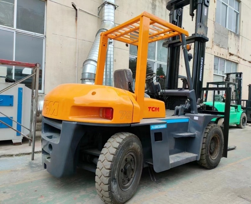 super quality TCM 7 ton FD70Z8 used secondhand diesel forklift with ISUZU engine 6BG1