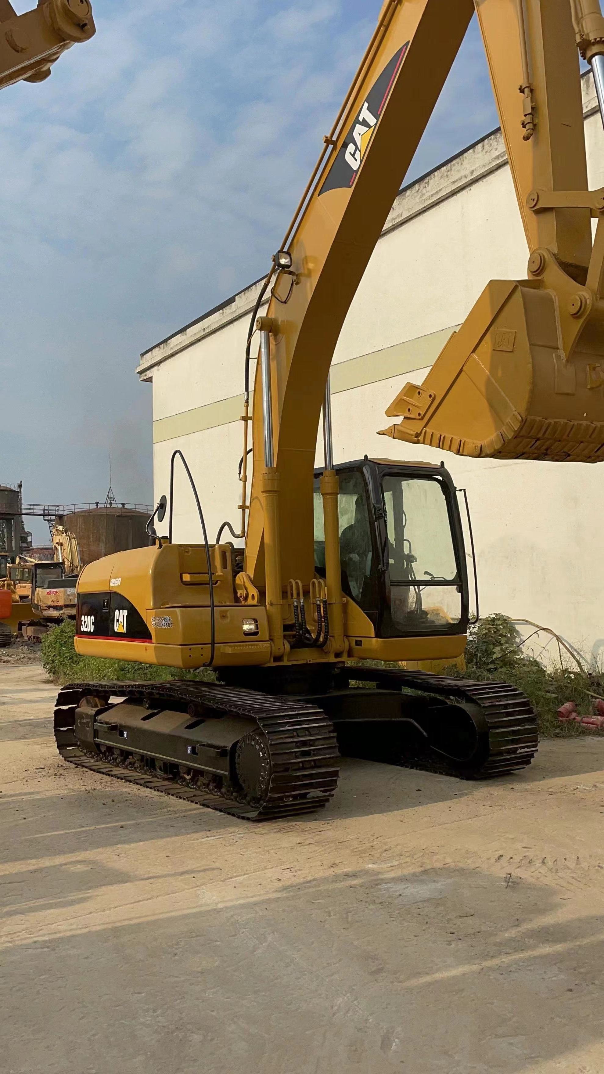 hot sale CAT 320C 325C used secondhand hydraulic excavator in good condition